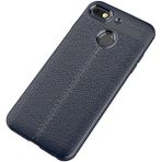 Zipax General Mobile Gm 8 Go Kılıf Deri Görünümlü Silikon Zipax-Zr-Niss