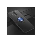 Zipax Huawei Mate 10 Lite Kılıf Ravel Yüzüklü Silikon Kapak + Kablo Koruyucu + Ekran Koruyucu