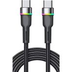 Zipax Huawei Nova 10 10 Pro 10 Se 11 11 Pro Type-C Pd 60W Rgb Hızlı Şarj Kablosu SUBZ-CL13-CC - Subz-CL13-CC Siyah