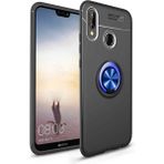 Zipax Huawei P Smart 2019 Kılıf Ravel Yüzüklü Silikon Kapak