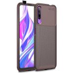 Zipax Huawei P Smart Pro 2019 Kılıf Karbon Görünümlü Silikon Zipax-Zr-Negro