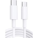 Zipax Huawei P20 Pro Şarj Kablosu 60W 1m - GR-D8T - GR-D8TBeyaz