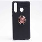 Zipax Huawei P30 Lite Kılıf Ravel Yüzüklü Silikon Kapak