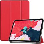 Zipax Huawei T5 10 Inc Kılıf Standlı Ultra Ince Kılıf Zipax-Smart - Kırmızı