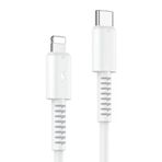 Zipax iPhone 13, 13 Pro, 13 Pro Max ile Uyumlu Type-C Şarj Data Kablosu, 1.2M, 2.4A, Beyaz