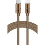 Zipax Iphone 13 - 13 Pro - 13 Pro Max Lightning Şarj Data Kablosu RC-RS08-CL - Rc-RS08-CL Kahverengi