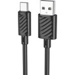 Zipax iPhone 15 16 16E 17 Pro Max Plus Type-C 3.0A Şarj Data Kablosu HOC-X88-AC - Hoc-X88-AC Siyah