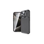 Zipax İphone 16 Pro Max İle Uyumlu Kılıf Silikon Kapak Zr Ngro Siyah