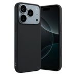 Zipax İphone 17 Pro İle Uyumlu Apple Kılıf Soft Silikon Kapak Azn First Siyah