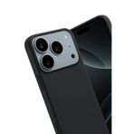 Zipax İphone 17 Pro Max İle Uyumlu Apple Kılıf Soft Silikon Kapak Azn First Siyah