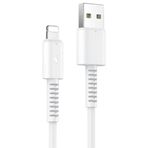 Zipax iPhone 6, 7, 8, 11, 12, 13, 14, X, Xs, Plus, Pro, Max ile Uyumlu 18W Lightning QC Hızlı Şarj Kablosu, 1 Metre, Beyaz