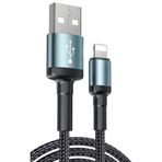 Zipax iPhone 6 7 8 11 12 13 14 X Xs Plus Pro Max ile Uyumlu Lightning Şarj Data Kablosu, 1.2M, 2.4A, Beyaz, Hasır Örgü