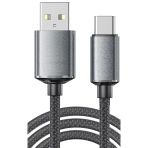 Zipax Lg K50s K51s K61 Q70 V20 V30 Hasırlı Type-C 3A Şarj Data Kablosu Ear-Ec199-Ac