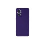 Zipax Oppo Reno İle Uyumlu 7 Lite 8 Kılıf Lansman İçi Kadife Şık Sade Görünüm Azn Nno Mor