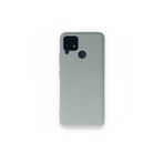 Zipax Realme C15 İle Uyumlu C25 C25S Kılıf Lansman İçi Kadife Şık Sade Görünüm Azn Nno Gri