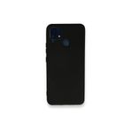 Zipax Realme C15 İle Uyumlu C25 C25S Kılıf Lansman İçi Kadife Şık Sade Görünüm Azn Nno Siyah