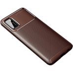 Zipax Samsung Galaxy A02S Kılıf Karbon Görünümlü Silikon Zipax-Zr-Negro