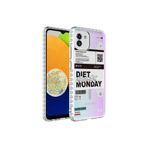 Zipax Samsung Galaxy A03 İle Uyumlu Kılıf Airbag Kenarlı Renkli Desenli Silikon Elegans Kapak Siyah,ElegansSmA03233365250GgRkRnk
