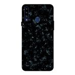 Zipax Samsung Galaxy A20S Cam Kırıkları Baskılı Silikon Kılıf