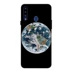 Zipax Samsung Galaxy A20S Dünya Baskılı Silikon Kılıf