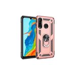 Zipax Samsung Galaxy A20S İle Uyumlu Kılıf Vega Zırh Tank Tam Koruma Kapak + Ekran Koruyucu A++ Rosegold