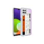 Zipax Samsung Galaxy A22 İle Uyumlu 4G Kılıf Airbag Kenarlı Renkli Desenli Silikon Elegans Kapak,ElegansSmA22219304921734TKRGRS
