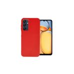 Zipax Samsung Galaxy A25 İle Uyumlu 5G Kılıf Silikon Kapak Azn Petro Kırmızı