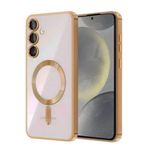 Zipax Samsung Galaxy A36 ile Uyumlu Kılıf, M-Safe Şarj Özellikli, Magneticsafe Serisi, Kahverengi