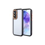 Zipax Samsung Galaxy A55 İle Uyumlu 5G Kılıf Kamera Korumalı Silikon Kapak Zr Vtm Siyah