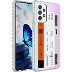 Zipax Samsung Galaxy A73 Kılıf Airbag Kenarlı Renkli Desenli Silikon Elegans Kapak