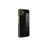 Zipax Samsung Galaxy İle Uyumlu A05 Kılıf Esnek Silikon Kapak Azn Volet Siyah