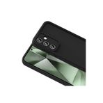Zipax Samsung Galaxy İle Uyumlu A16 Kılıf Silikon Kapak Zr Ananas Siyah