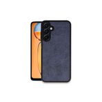 Zipax Samsung Galaxy İle Uyumlu M15 Kılıf Silikon Deri Kapak Azn Aras M15Lacivert