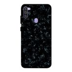 Zipax Samsung Galaxy M11 Cam Kırıkları Baskılı Silikon Kılıf