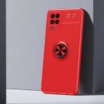 Zipax Samsung Galaxy M12 Kılıf Ravel Yüzüklü Standlı Silikon Kapak