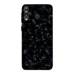 Zipax Samsung Galaxy M30 Cam Kırıkları Baskılı Silikon Kılıf