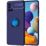 Zipax Samsung Galaxy M51 Kılıf Ravel Yüzüklü Standlı Silikon Kapak