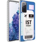 Zipax Samsung Galaxy S20 Fe Kılıf Airbag Kenarlı Renkli Desenli Silikon Elegans Kapak
