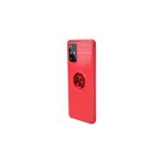 Zipax Samsung Galaxy S20 İle Uyumlu Plus Kılıf Ravel Yüzüklü Standlı Silikon Kapak Kırmızı,Ravel Samsung S20PlusKılıf 2YXN 74