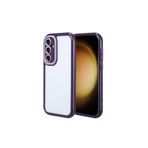 Zipax Samsung Galaxy S23 İle Uyumlu Fe Kılıf Kamera Korumalı Silikon Kapak Zr Vtm Mor