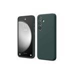 Zipax Samsung Galaxy S24 İle Uyumlu Fe Kılıf Silikon Kapak Azn Frst Yeşil