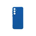 Zipax Samsung Galaxy S24 İle Uyumlu Fe Kılıf Silikon Kapak Zr Biye Mavi