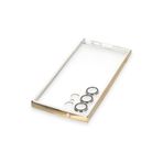 Zipax Samsung Galaxy S24 İle Uyumlu Ultra Kılıf Kamera Korumalı Lensli Azn Razer Gold