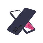 Zipax Samsung Galaxy S25 İle Uyumlu Ultra Kılıf Silikon Kapak Zr Biye Lacivert