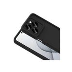 Zipax Tecno Spark 20 Pro 5G İle Uyumlu Kılıf Silikon Kapak Zr Ananas Siyah