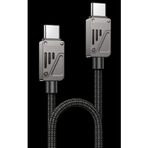 Zipax Type-C Şarj Kablosu, Lenovo Tab M10 M11 P11 K11 Plus ile Uyumlu, 60W PD Hızlı Şarj, Gri