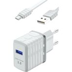 Zipax Vestel Venus V3 5580 5020 5040 5570 V4 V5 V6 Şarj Aleti Micro USB Qualcomm Hızlı Şarj - Sy-C17 Micro
