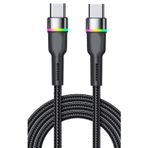 Zipax Vivo Y16 Y17S Y19S Y21 Y21A Y21S Y22 Y22S Şarj Kablosu Type-C 60W Rgb Led Sz-Cl13