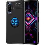 Zipax Xiaomi Redmi K40 Gaming Kılıf Ravel Yüzüklü Standlı Silikon Kapak