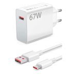 Zipax Xiaomi Redmi Note 7 8 8T 9 9S Pro Şarj Aleti 67W Type C Fast Hızlı Set Sz-Sg51